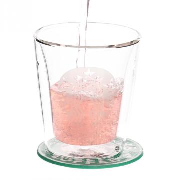 Double Wall Thermo Glass Drinkware For Beer