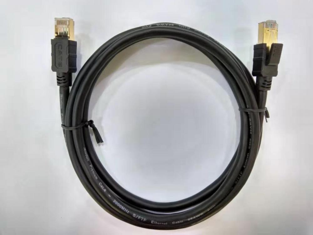 Cable de red SFTP de par trenzado Cat8
