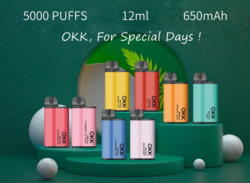 Okk Disposable Vape Device 5000puffs