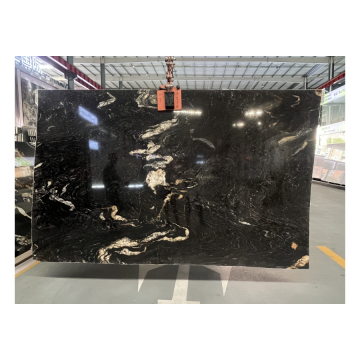 Natural Black Onyx Marble Slab for Kitchen Tiles and Villa Floors