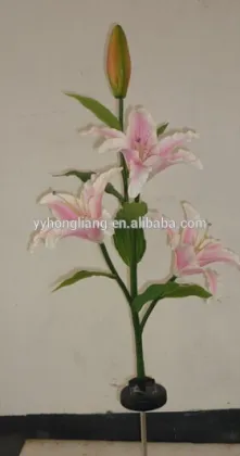 decorations flower light lily