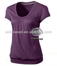 Women's 100% merino wool summer underwear