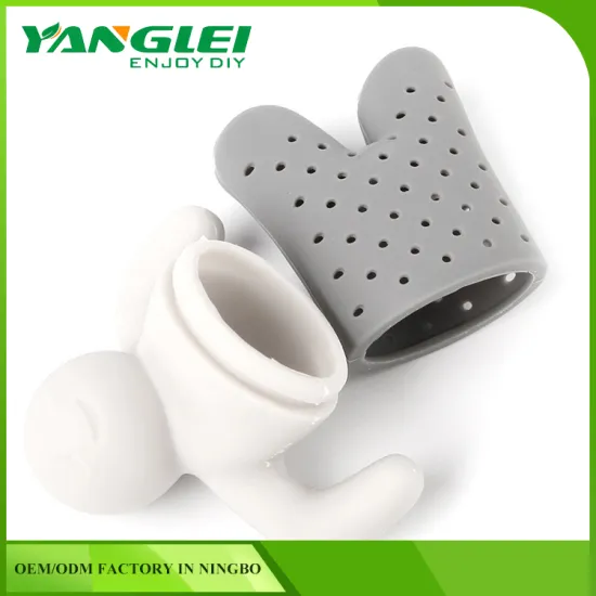New Silicone Infuser Loose Tea Leaf Strainer Herbal Spice Filter Diffuser