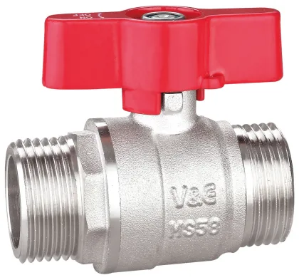 Valogin Butterfly Handle Ball Valve Mxm