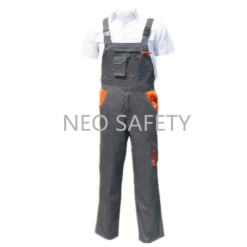 Heated Orange Blue Grey Power Workwear Bibpants