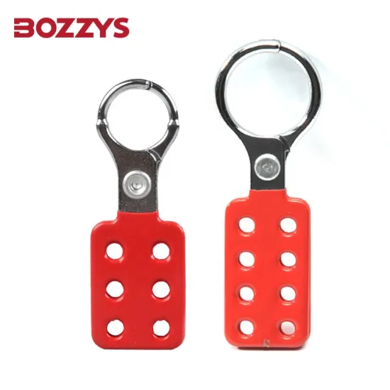 Loto Steel Group Lockout Hasp 1in (25mm) Jaw Diameter Vinyl-Coated Handle