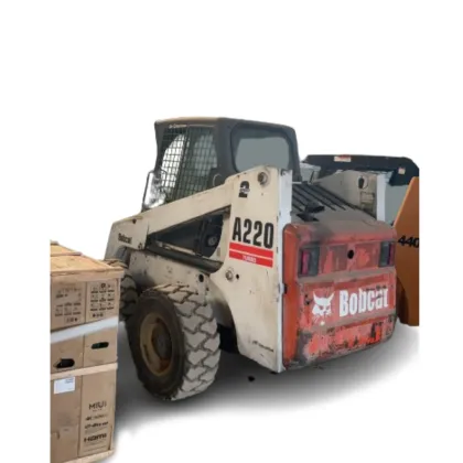 USA Used Bobcat Skid Steer Loader A220 - Good Condition Mini Bobcat