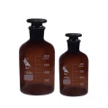 Wide mouth Amber Reagent Bottle with stopper 30ml