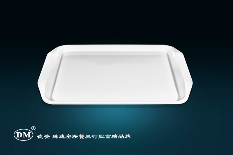 Standard Melamine Size Serving Tray with handle