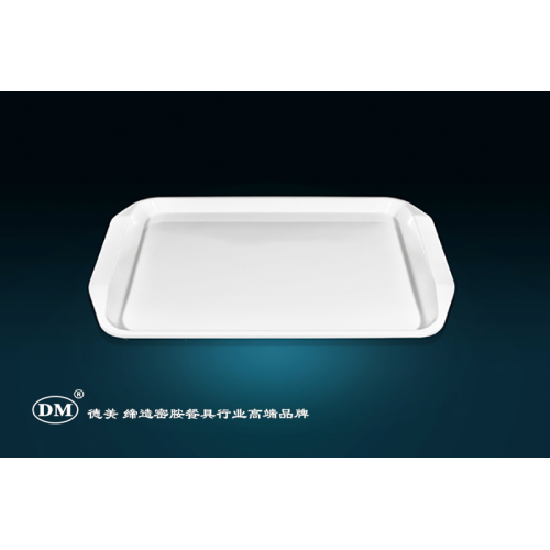 Standard Melamine Size Serving Tray with handle