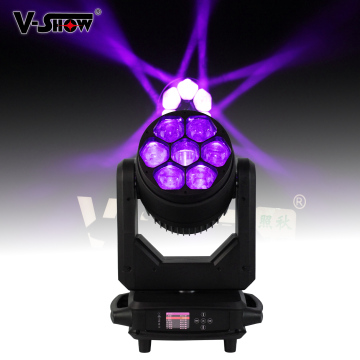 VSHOW R740L 7pcs 40w LED Moving Head Wash Zoom DMX Stage Light