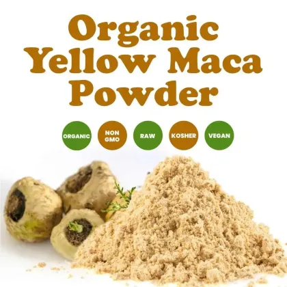 Natural health maca extract capsules