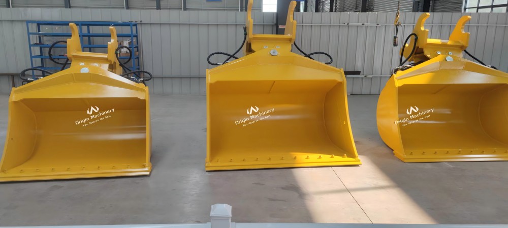 excavator hydraulic tilt bucket