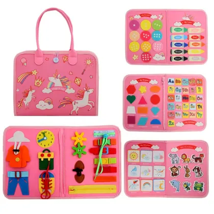 Educational Pink Felt Learning Aids
