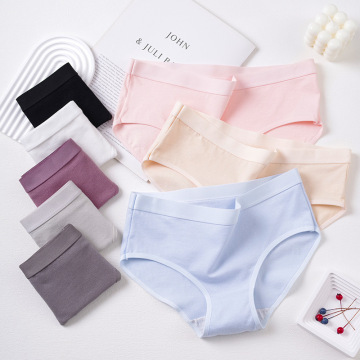 Wholesale Pure Cotton Women's Underwear: Soft, Comfortable, and Breathable in Simple Solid Colors