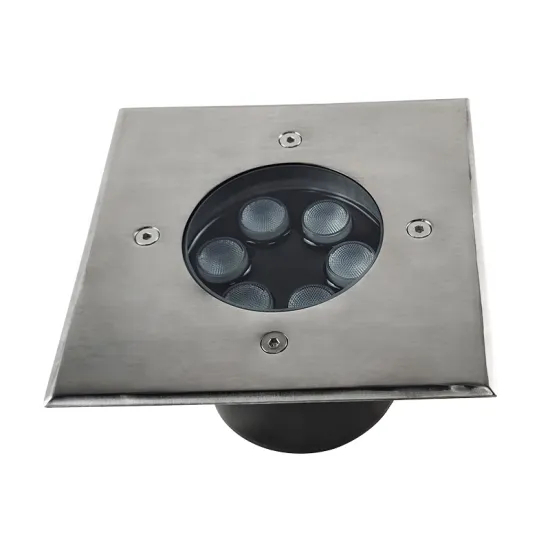 6W 9W 12W 24W Square DMX512 IP67 RGBW Inground Garden Light