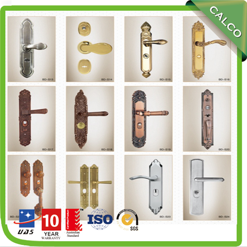 Luxury entry copper brass door
