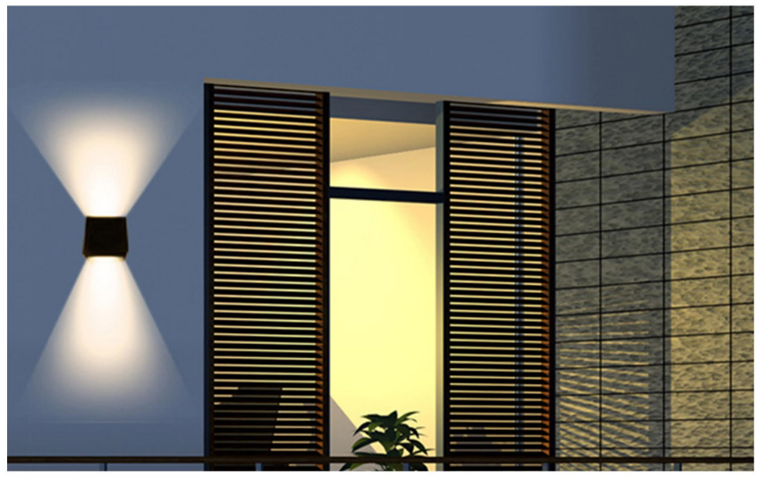 European style LED wall light for outdoor