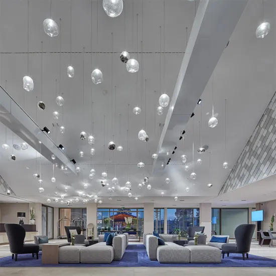 Delicate Banquet Lobby Ceiling Wall Glass Chandelier Light