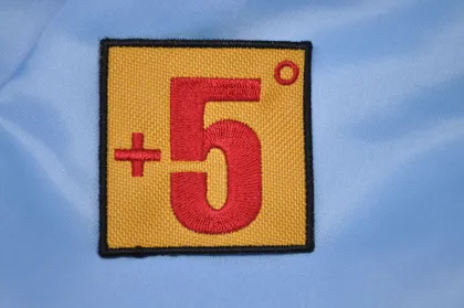 embroidered crest patch