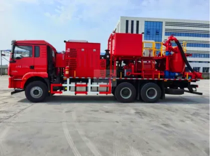 Truck-Mounted Cementing Unit Twin-Pump
