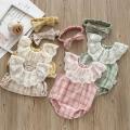 Baby Romper Baby Triangle Cotton Mesh Sleeveless One-Piece Romper Manufactory