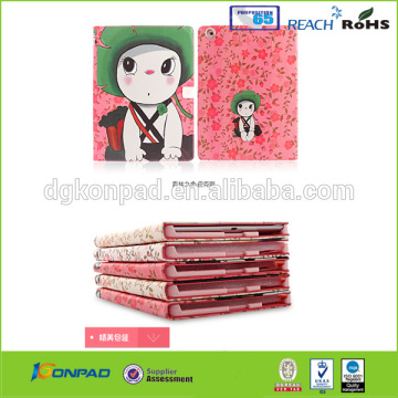 Leather tablet case for ipad pro case, flip cover for ipad made in china