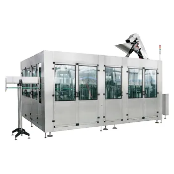 High Speed Automatic 3-in-1 Water Juice Bottle Washing Filling Capping Machine