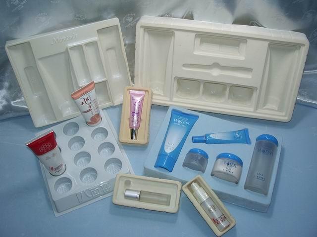 Rigid Cosmetic Box with Plastic Tray / Cosmetic Box with EVA Insert