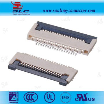 Pitch 0.5mm FPC D Type Connector 4~50Pin