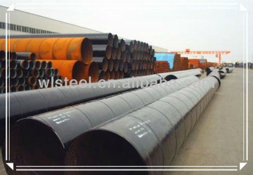 spiral welded steel pipe high quality the best FOB price