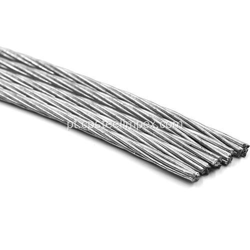 9,53mm Galvanizado Fita de aço de PC