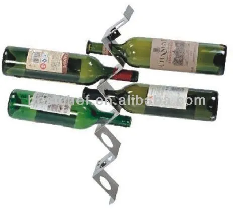 stainless steel Z-shaped Wine bottle rack