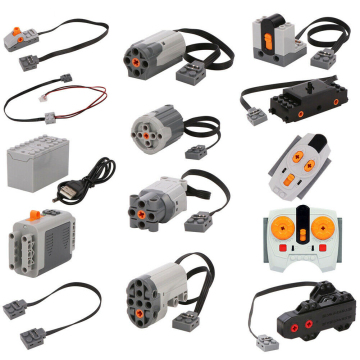 Stemedu MOC Building Blocks and Power Function Parts for LEGO