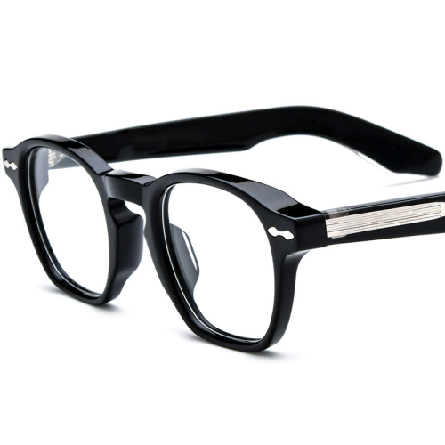 Honey Tortoise Chunky Square Acetate Optical Glasses