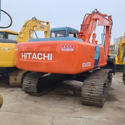 Used Hitachi EX200-3 Crawler Excavator with Isuzu Engine and Key Components