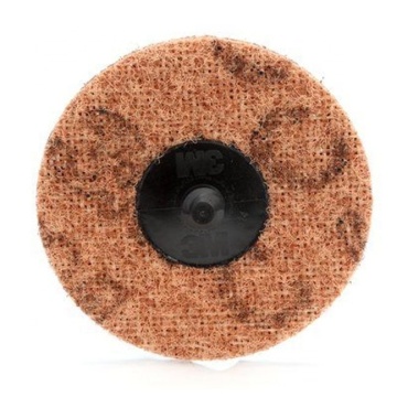 3M 3 Inch 75mm Quick Change Roll Lock Red Surface Conditioning Sanding Disc