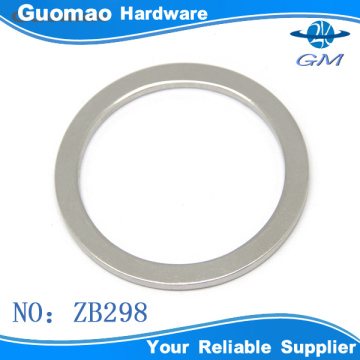 50mm Flat zinc alloy metal bag o rings