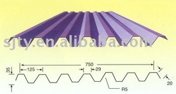 corrugated steel sheets