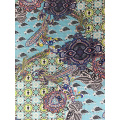 Tissu d&#39;impression Paisley Design Rayon Poplin shuttle 45S