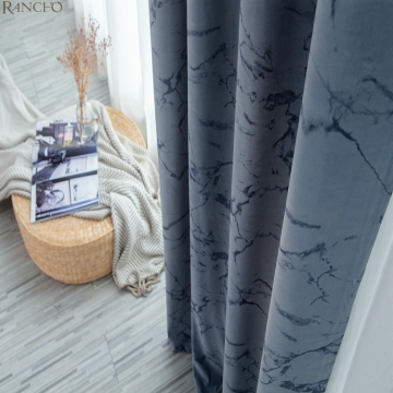 Living Room Luxury Embossing Heavy Curtain Velvet Curtains