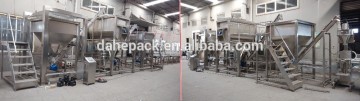 Powder Weighing-Feeding-Mixing-Screeening-Filling Line