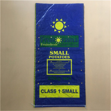 custom printed potato bags 25kg