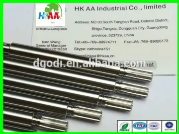CNC milling machines straight knurling outer threaded main shaft gear
