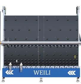 outside assembly section of IGU machine