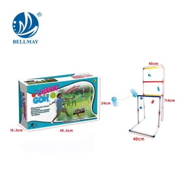 Eco-friendly Family Game Ladder Golf Ladder Ball Set