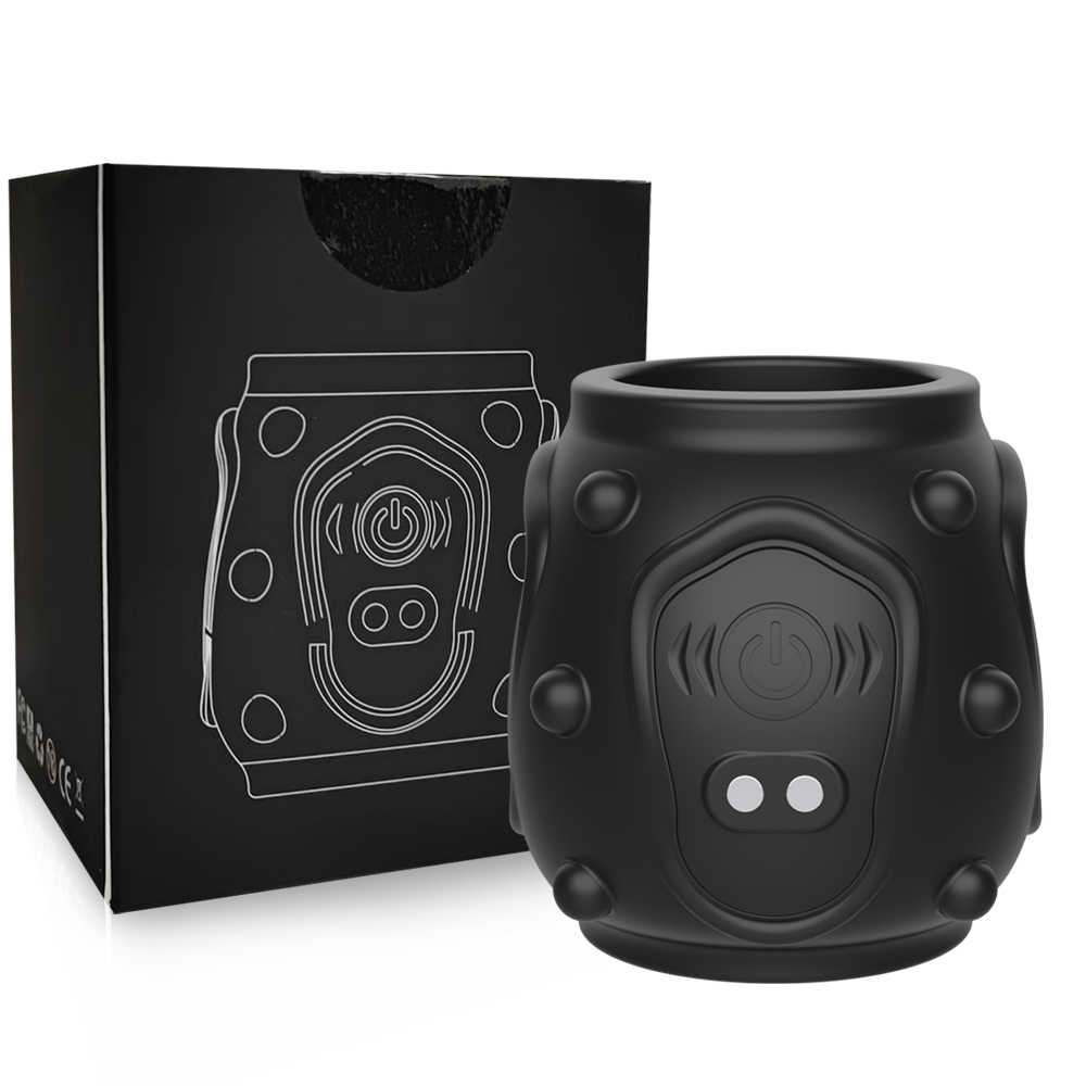 Vibrating Cock Ring With USB Charging Soft Silicone