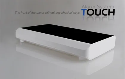 Hot sale touch keypad LCD display Android/IOS APP smart PSTN&GSM intelligent wolf guard alarm system(KR-8218G)