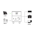 Sistema de cargadores de inversor solar industrial de 5kW con batería