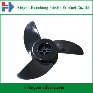 plastic propeller/plastic injection parts/customized plastic injection